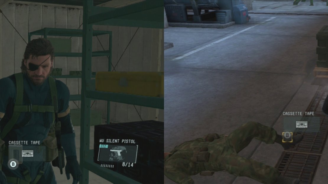 The tape in the southern armory in the ‘Eliminate the Renegade Threat’ and from the agent holding the special tape in ‘Enemy intel Acquisition’.