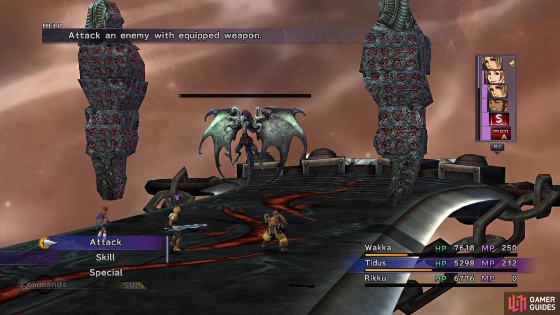 You will have to fight your Aeons during the final battle