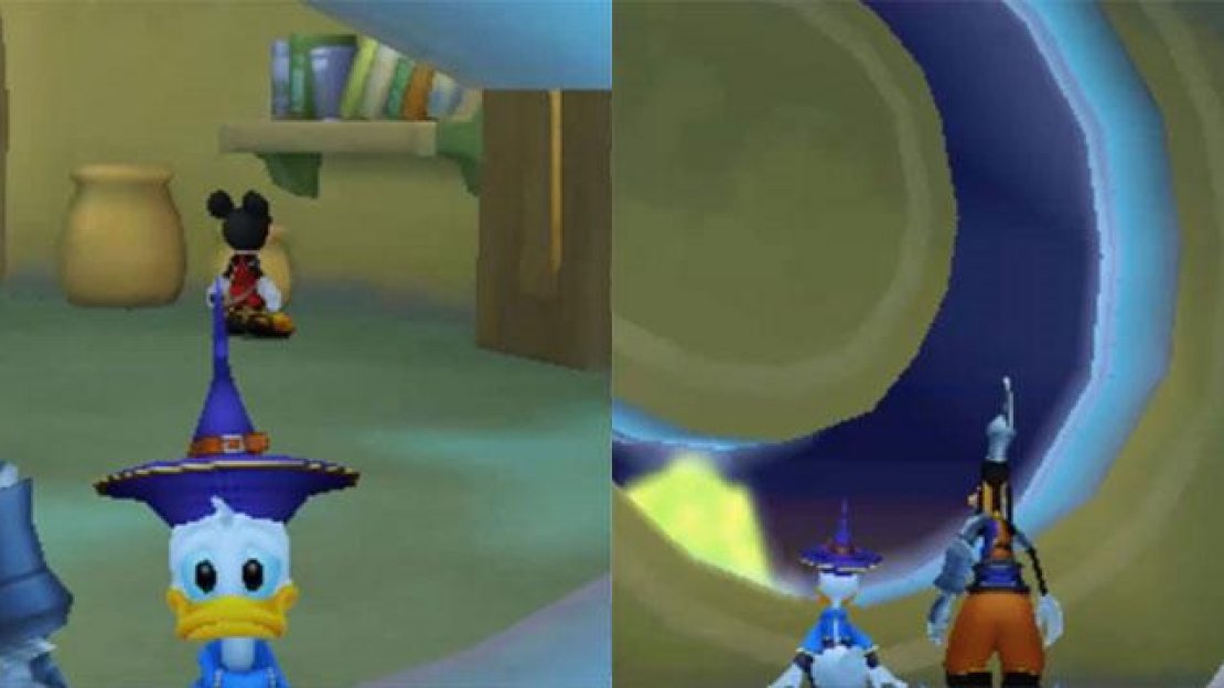 Aw, bless… Donald is worried about Sora and Riku.