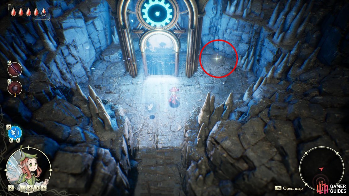 The location of the “A Traveler’s Notes on the Door” manuscript.