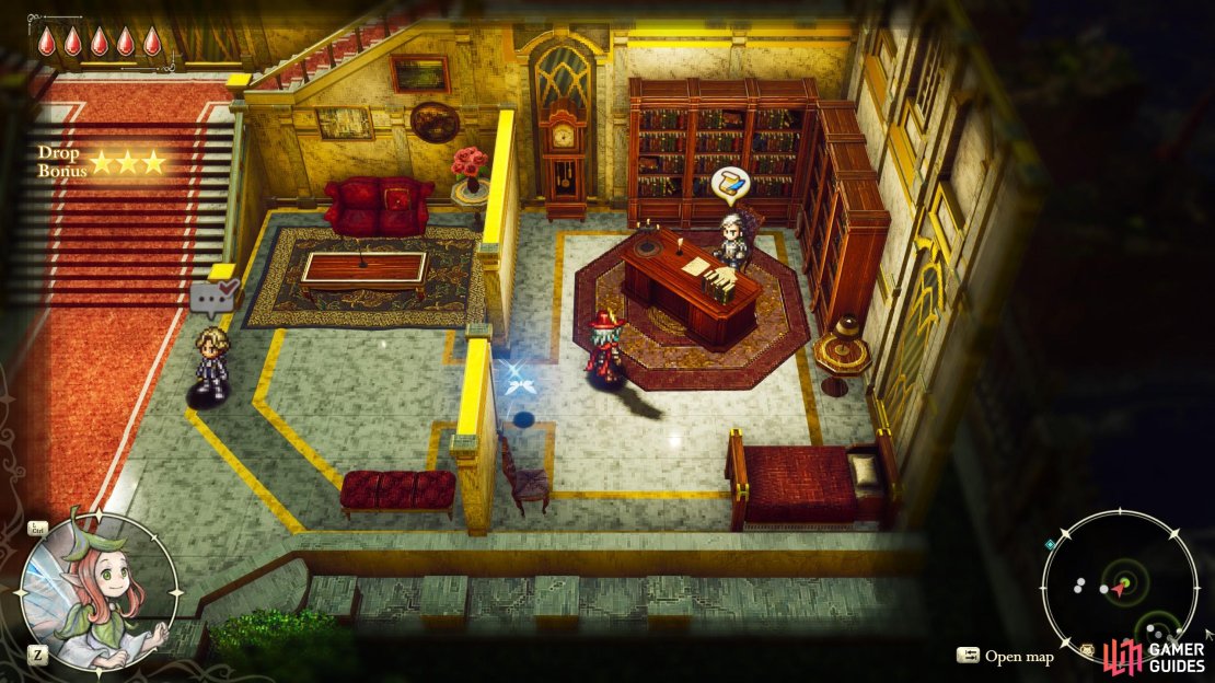 Return to Wezyn in the Age of Magic after you reach the Age of Budding and talk to Ikarus in his manor to start “A Promise Fulfilled”.