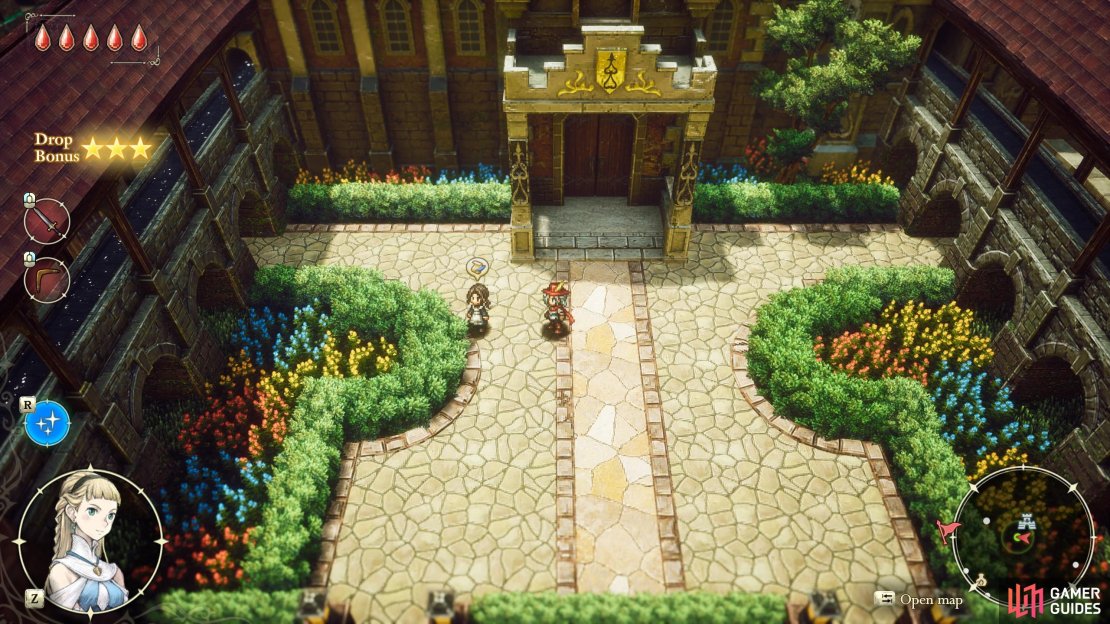 Before you head to the Age of Reconstruction, talk to the Devoted Attendant outside of Castle Huther to start “Wind-Tossed Adoration”. This quest is highly missable!