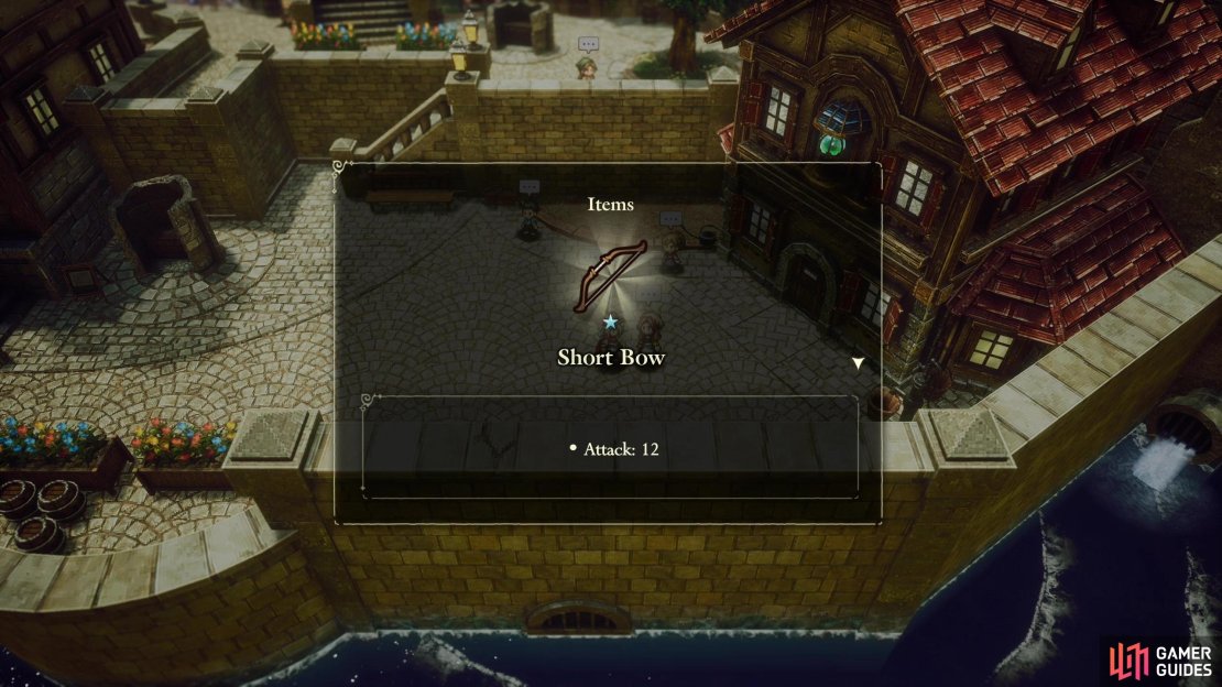 Your first bow will be obtained when you complete the mandatory quest “A Good Old Bow”.