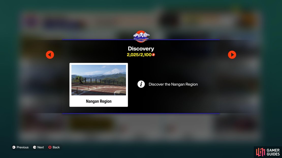6 POI’s can be found in the Nangan Region.
