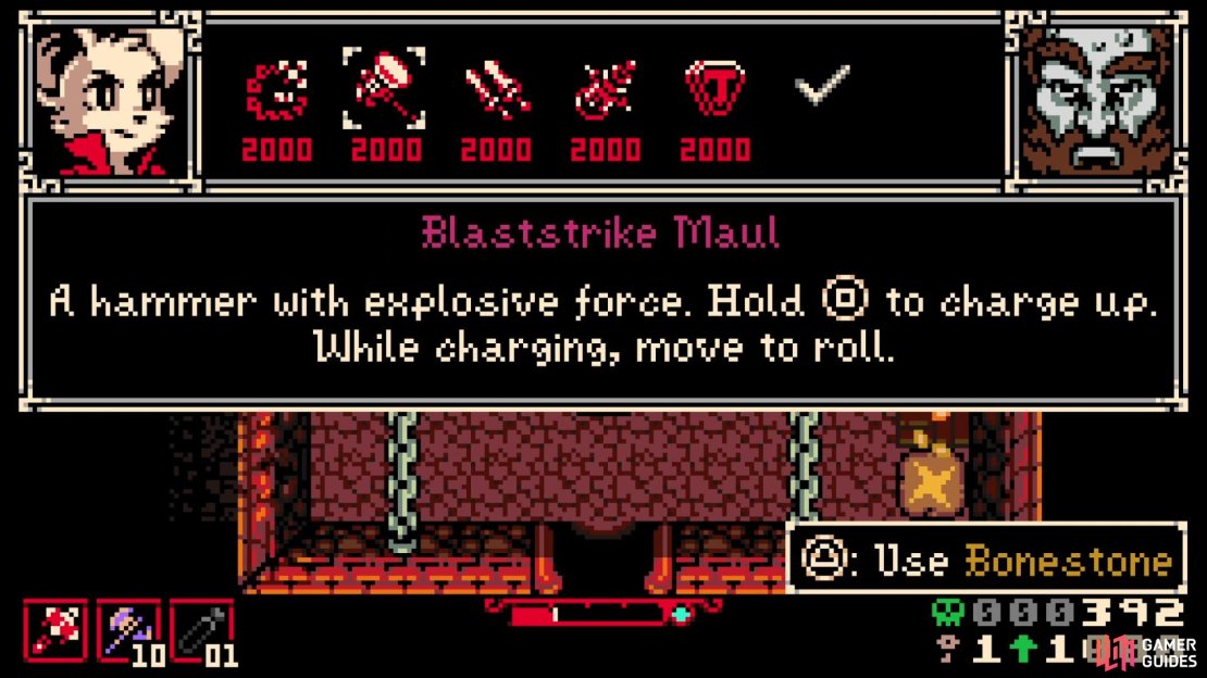 More weapons will become available to you as you play through the game.
