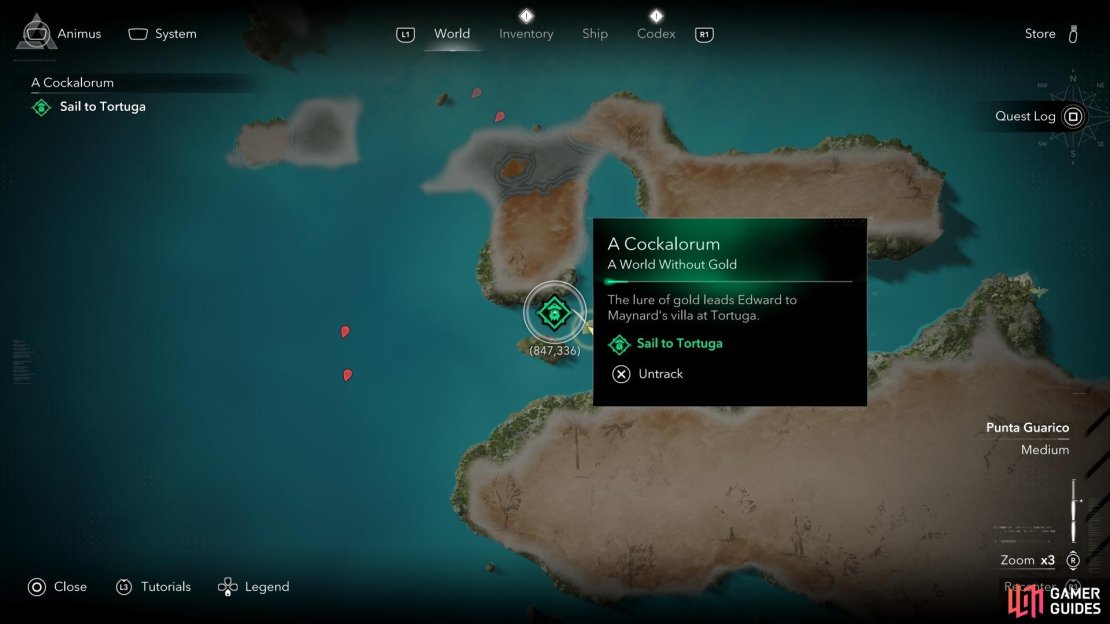 Here’s where to start the quest ‘A Cockalurum’ in Tortuga
