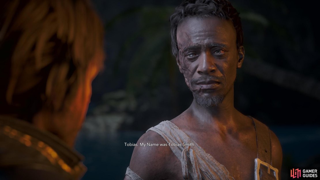 Turns out his name isn’t Deadman… it’s Tobias, Tobias Smith.