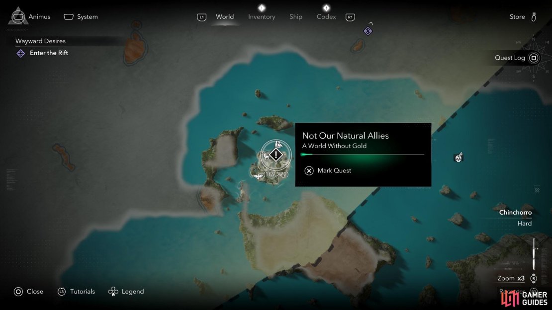Here’s where Padre and his companions can be found before you face Maynard’s armada