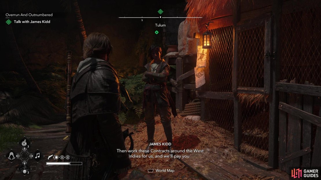 You&rsquo;ll be introduced to Assassin Contracts after completing the main quest &ldquo;Overrun and Outnumbered&rdquo;, courtesy of Kidd.