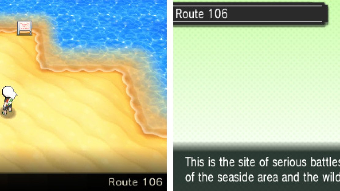 A simple shoreline connecting Dewford Town to the Granite Cave.