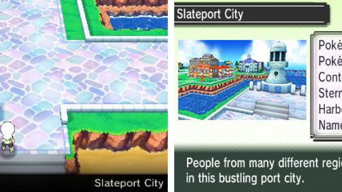 A bustling port town, where you’ll experience your first Pokémon Contest.