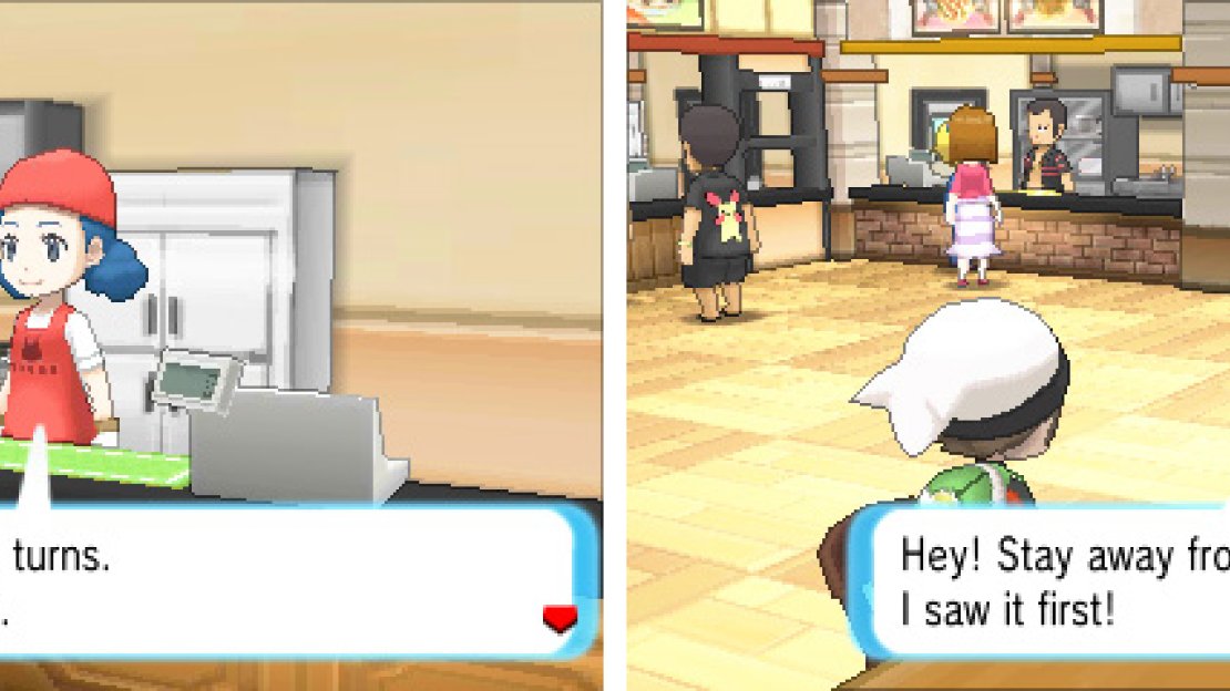 A food court where you must battle for a seat? We’ve seen everything now.