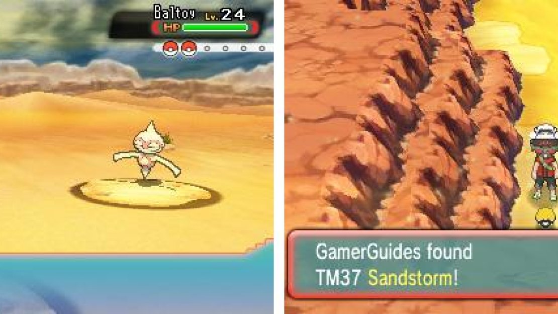 Sandstorms aren’t unique to nature; they can be conjured up by Pokémon too.