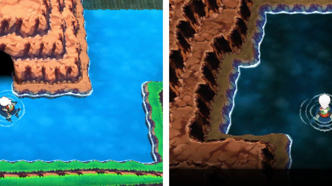 A mysterious cavern home to a Legendary Pokémon that’s currently away.