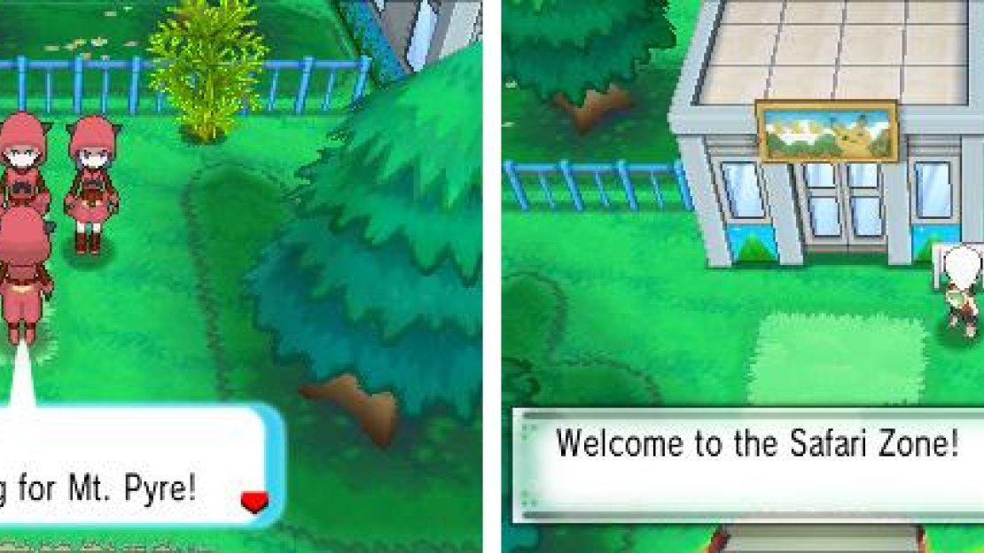 We’d better chase after– ooh, Safari Zone!