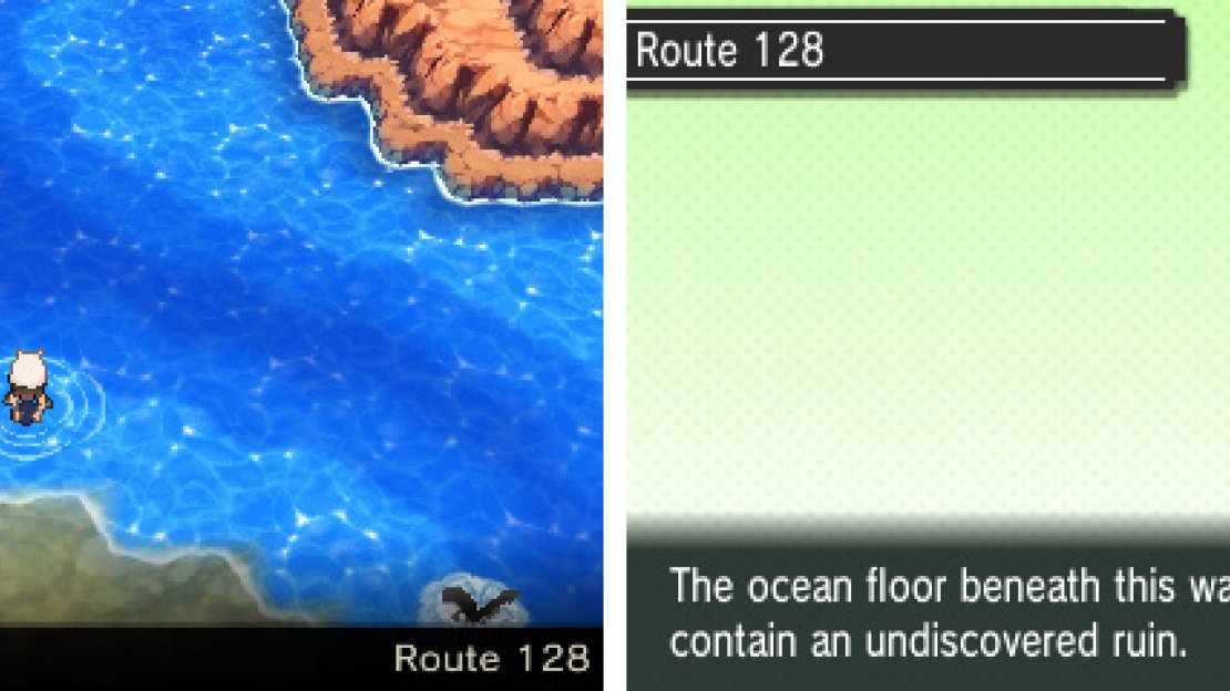 A giant underground trench, rumoured to lead to an ancient ruin (spoiler: it does).