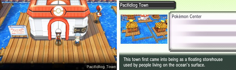 The final town before the Pok&eacute;mon League, built floating over the ocean.