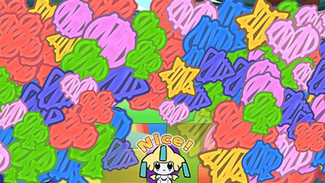Jirachi spotted! That’s a guaranteed 50 points.