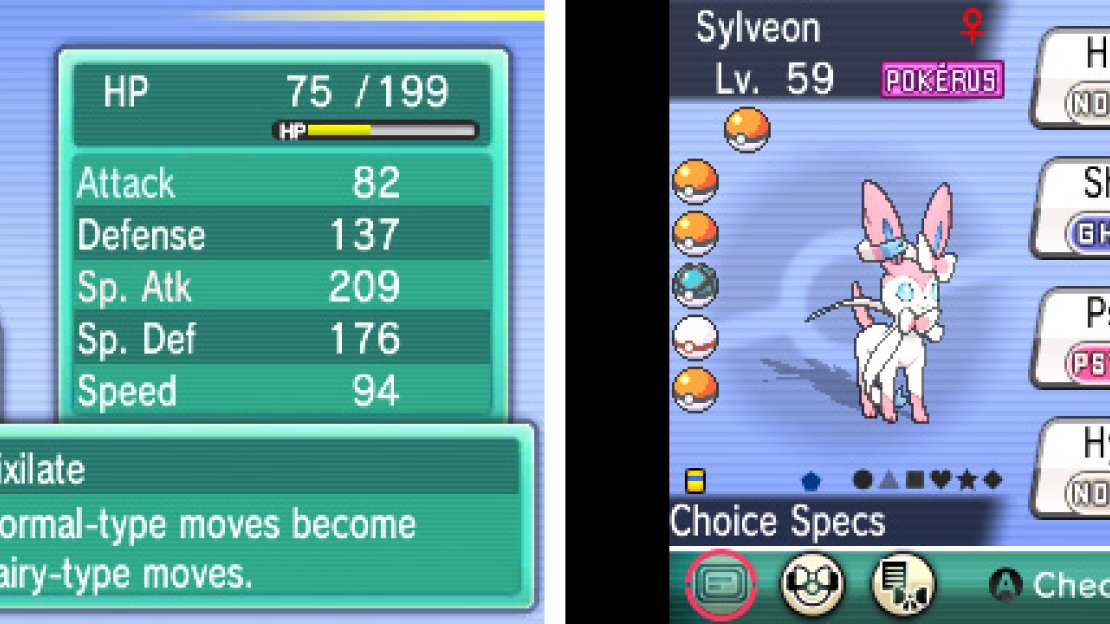Our Sylveon has perfect IVs in every stat sans Attack.