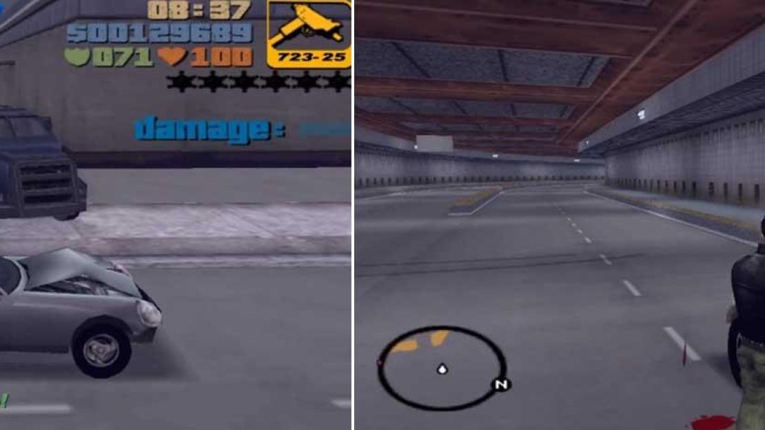 Then, upon returning, the Securicar was gone. It didn’t have all that much damage done to it, and, after following the trail for a bit, I found it near the tunnel exit at Francis International.