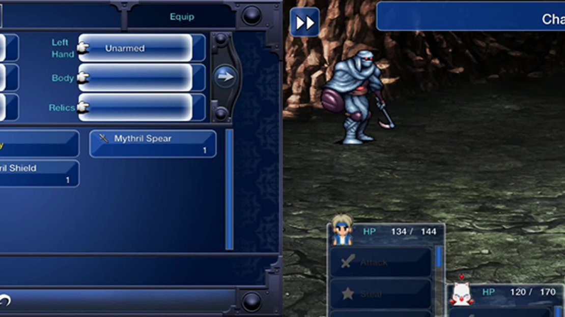 Take Mog’s items off him before you engage the Guard Leader. When you are fighting him, watch out for Charge which does a lot of damage to one character.