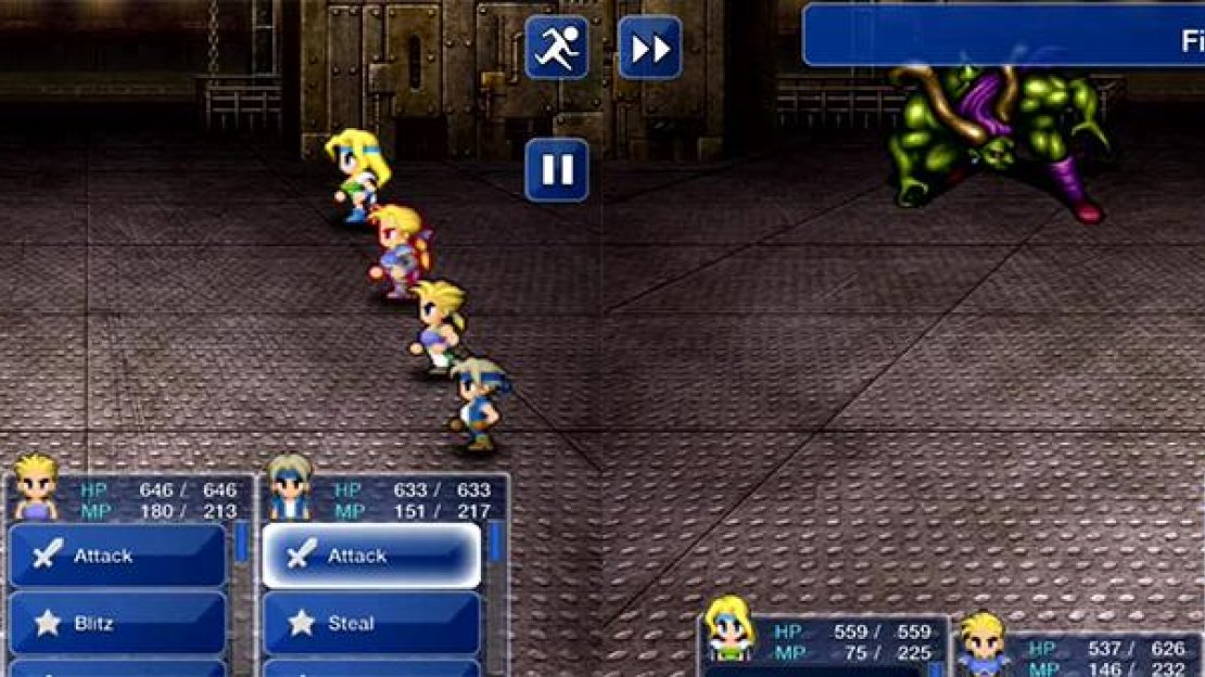 This battle is very easy. Attack with Blizzard and other strong attacks and Ifrit falls very quickly.