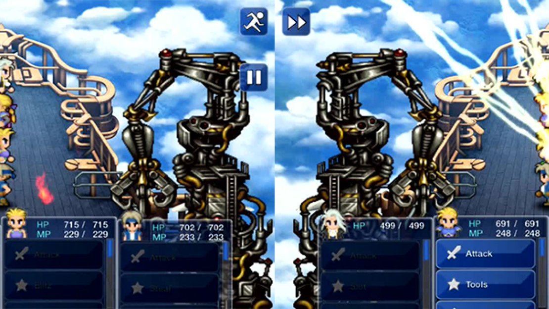 The Cranes will do different elemental spells. They have very little HP and will go down with a couple of Thundaras or the like. Nothing to worry about!