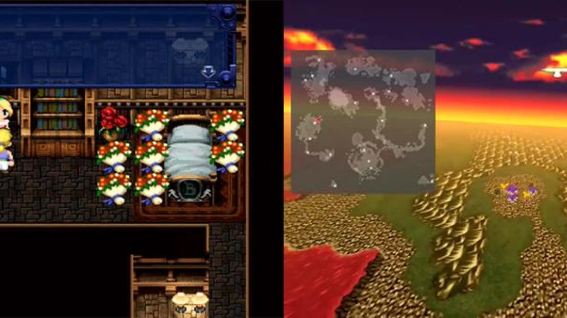 Talk to the girl in this house to learn more about the flowers and Cyan’s whereabouts. Speak to the carrier pigeon outside to have it fly off to Zozo.