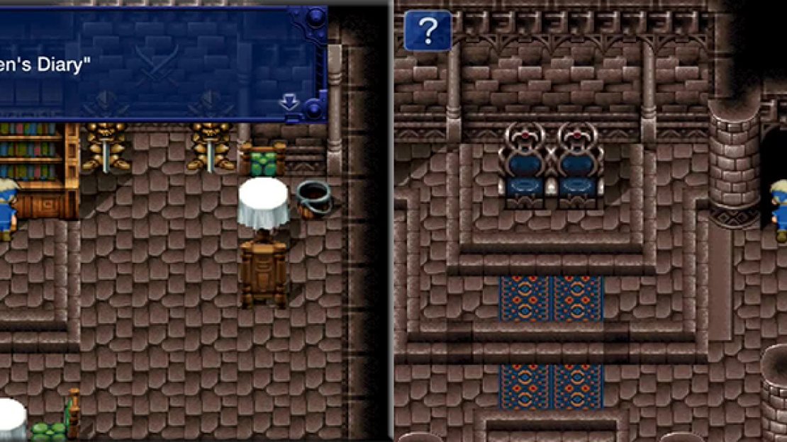 You can find the Queen’s Diary in the bookshelf in her room. It details more of her story with Odin. In the doorway shown are the Blizzard Orb and Gold Hairpin.