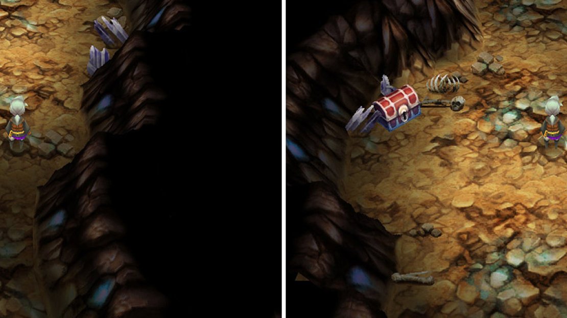Almost all the dungeons in this game are riddled with chests containing precious items.