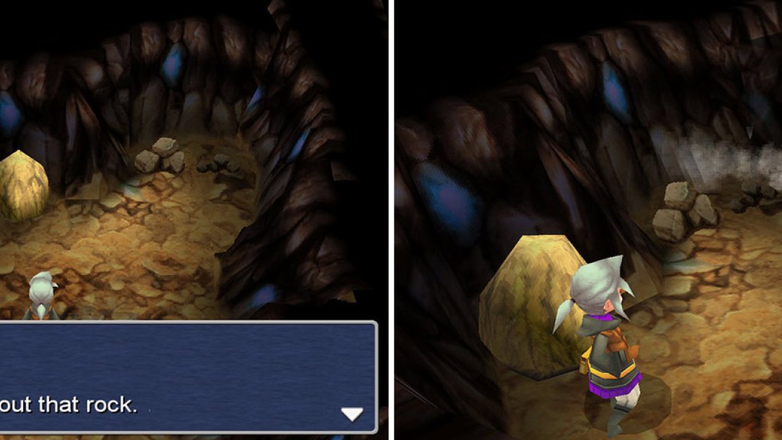 By zooming in with the camera you can inspect your surroundings to unlock new paths.