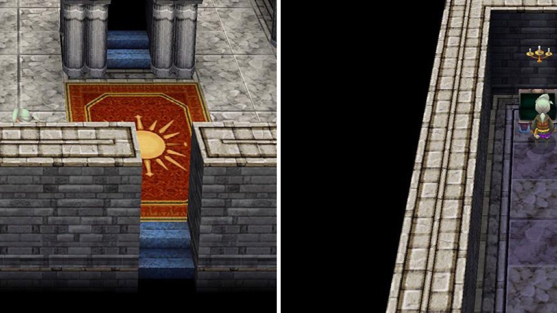Cracked walls means there’s a walkway underneath.