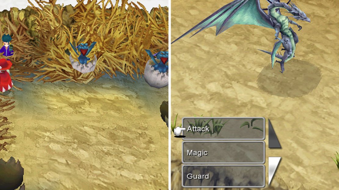 Note: Steam players should press M to flee a fight like this one!