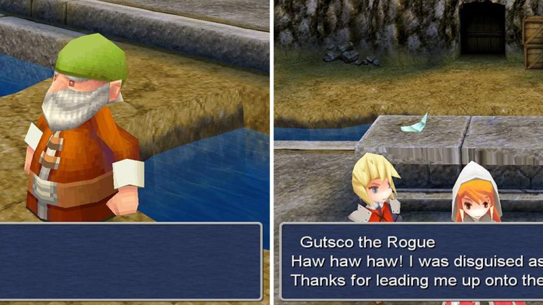 Brownie points to those who saw the ruse before the cutscene.