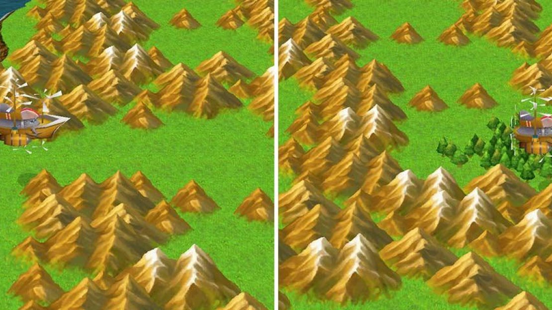There’s a lot of mountain-hopping.