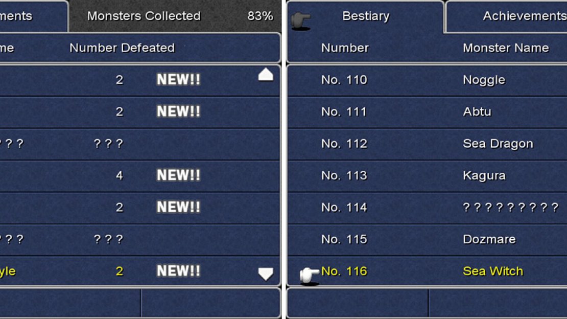 Thankfully, in the DS version, 100% completion is merely an Achivement.