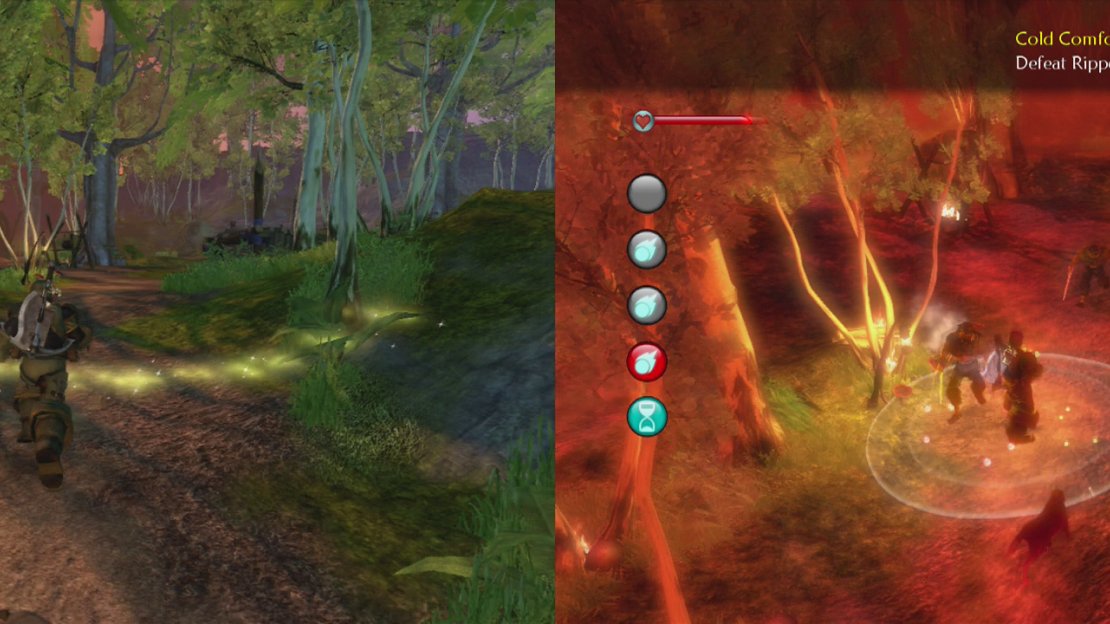 Enter the bandit camp and killl all of its inhabitants to fight Ripper.