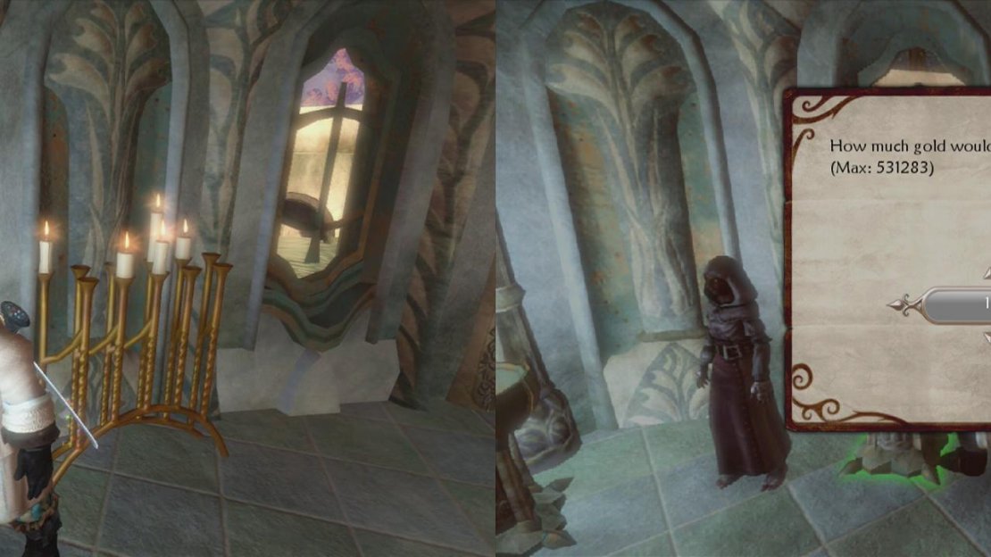 Interact with the altar (left) and donate around 10,000 gold between 12pm and 1pm.