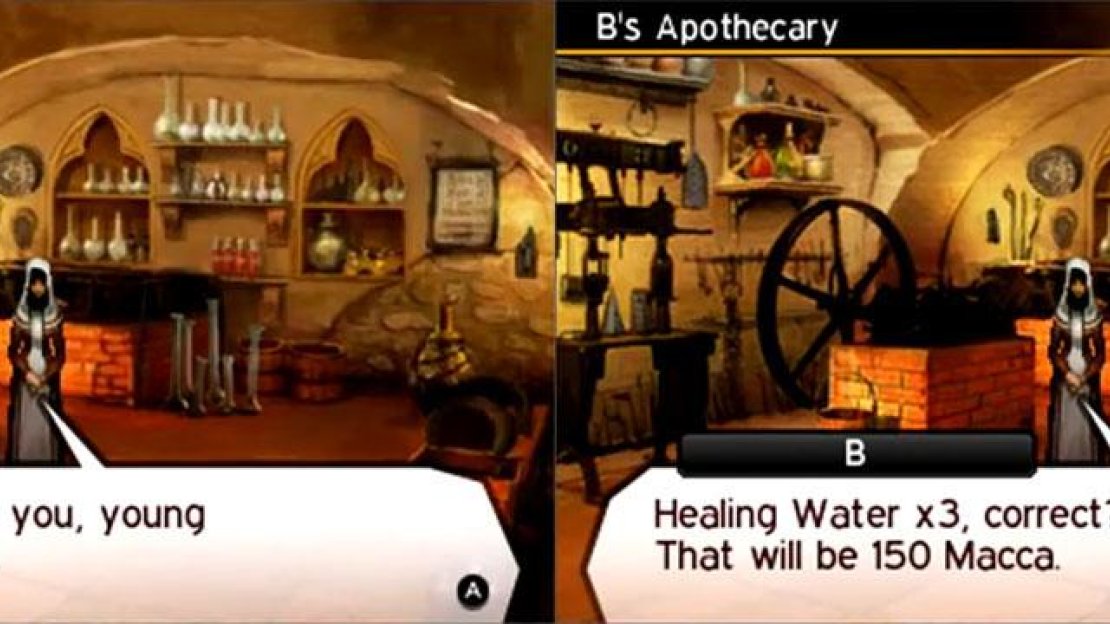 With the limited funds you have now, you can only afford to buy healing items. Still, they might be useful for the tough journey ahead.