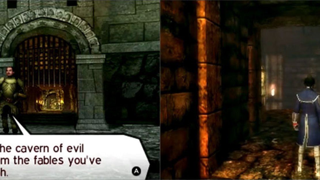 Inside dungeons (and other locations) you’ll encounter demons by bumping into them.
