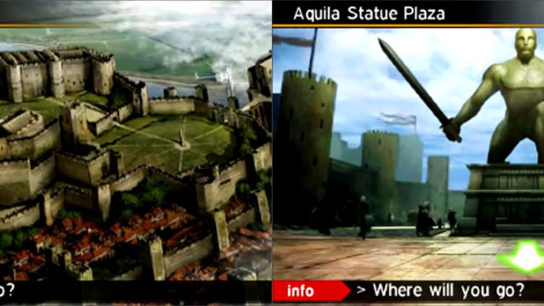 You’re free to wander for a bit, but once you feel the need to advance the story, head to the Meeting Spot at Aquila Statue Plaza.