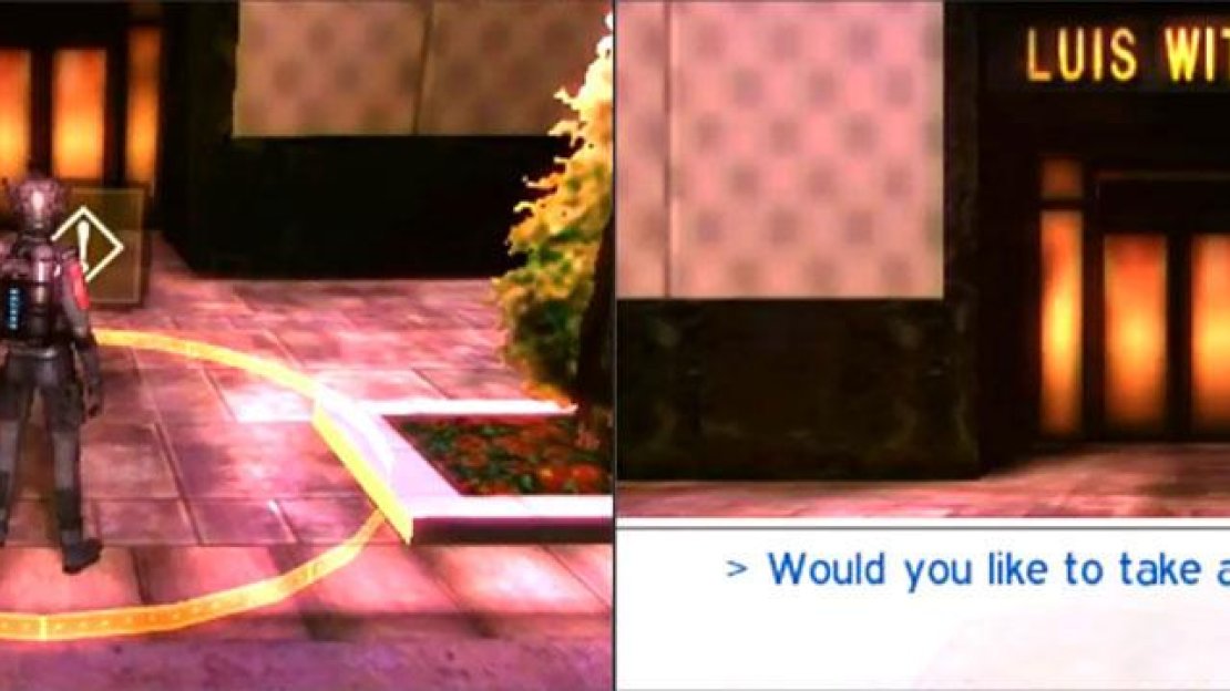 Later when you accept the “Take A Picture of Ginza for Me” quest, you’ll want to return here to find this photo spot.