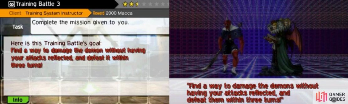 You can&rsquo;t get a Game Over in training battles, so relax!