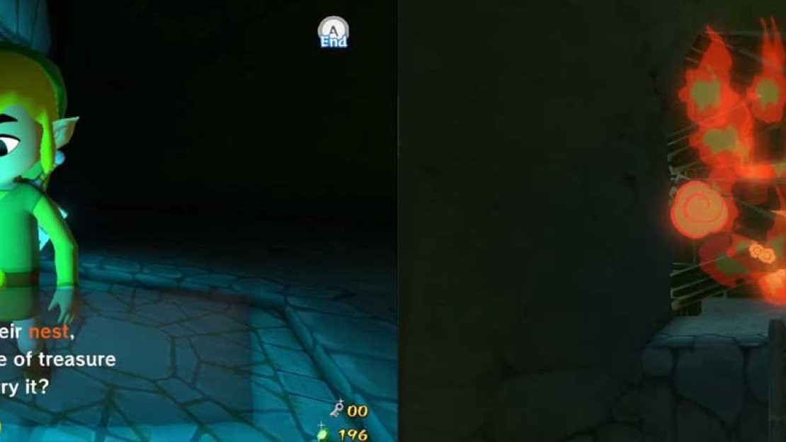 They are very much a nuisance, being able to take your Rupees and damage you. You COULD defeat them, but it is a bit tough at this time. Instead, do as the King of Red Lions warns you - spread some All-Purpose Bait in front of their nest (the little mouse-hole in the wall).