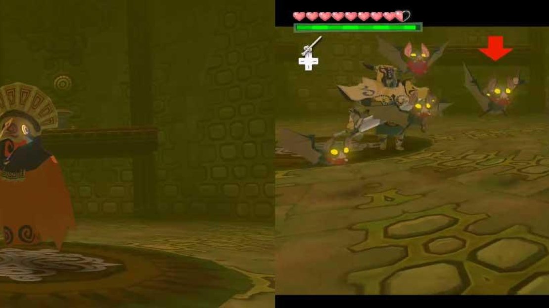Immediately after the battle commences, the Wizzrobe will summon a normal Summoning Wizzrobe and a Darknut.
