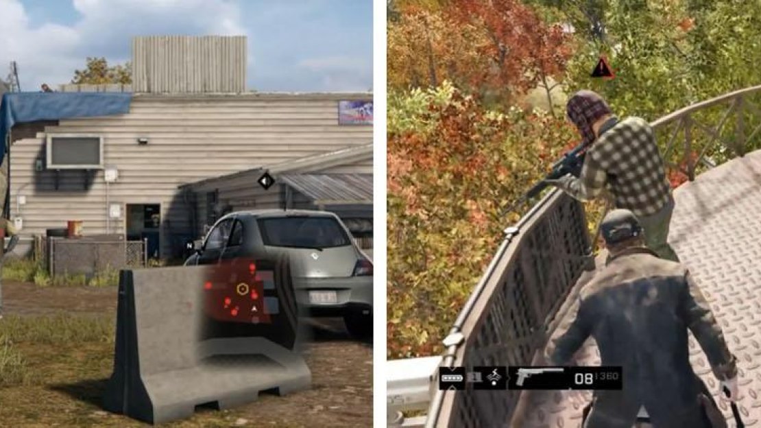 Quietly make your way in by killing any Militia on the ground (left) and then take out the tower (right) to allow you to take out the rest.