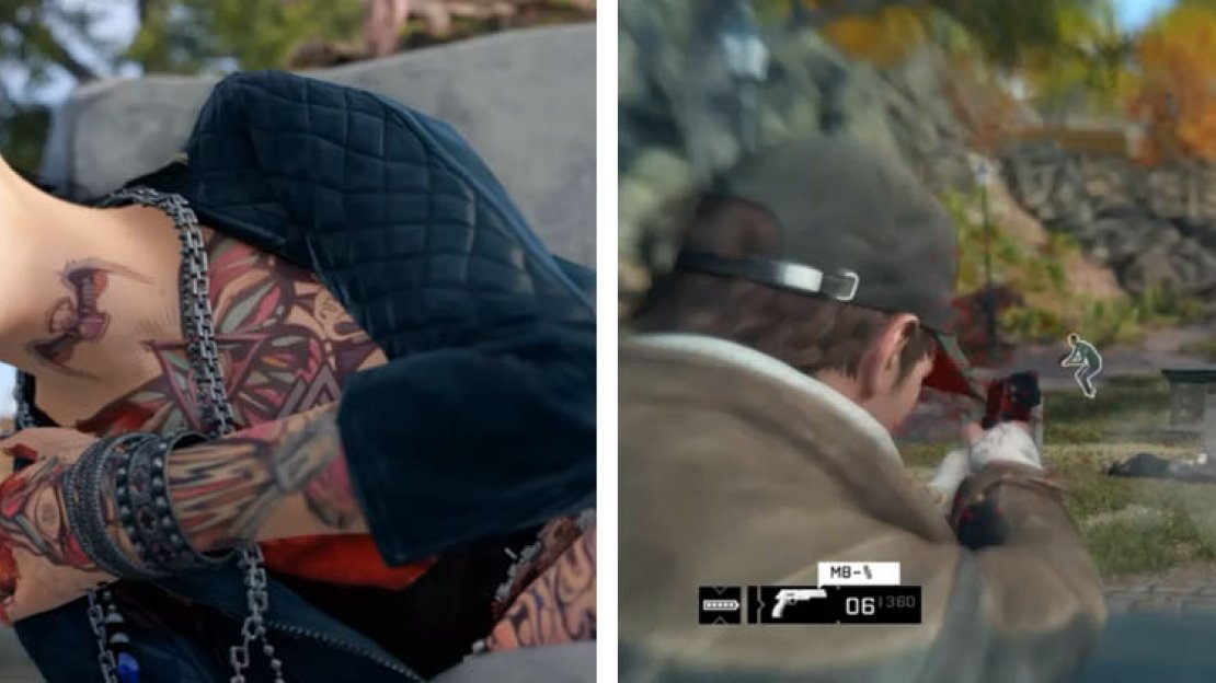 You’ll arrive at St. Joseph Cemetery a little to late (left), but not too late to get some revenge (right).