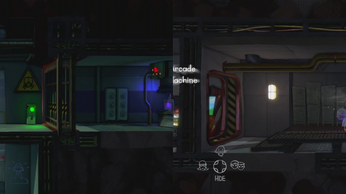 Grab the Cave Painting from below the levers and then enter the code (left). Grab the knockout gas from the next room (right).