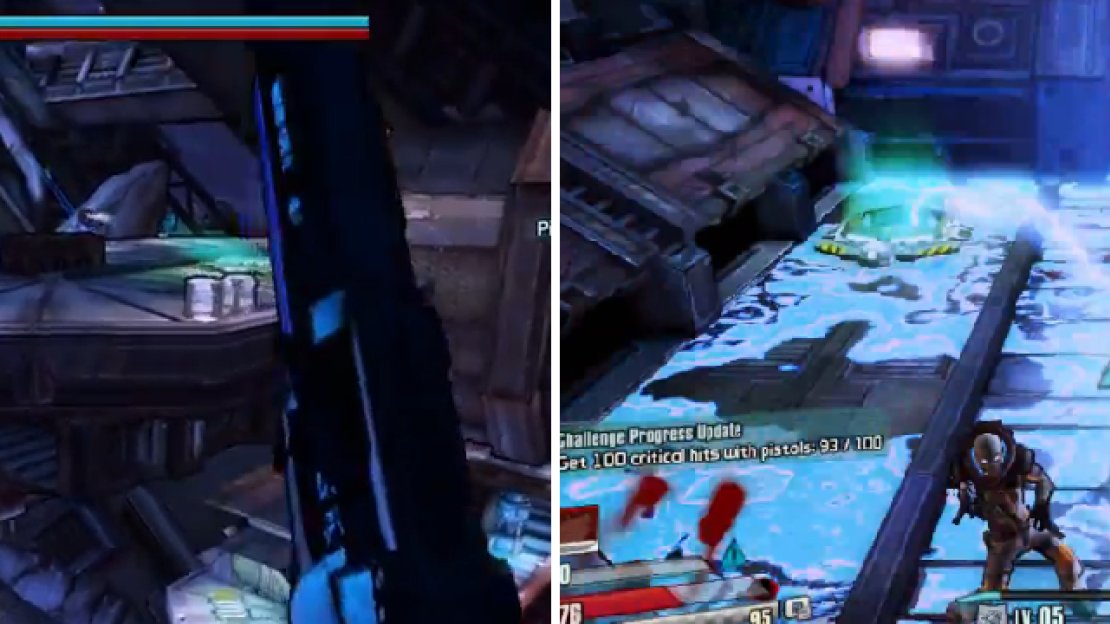 Deadlift’s two most dangerous attacks include the electric balls (left) and him electrifying the floors (right).