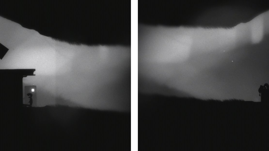Turn the switch on and off to invert gravity to bring the box out (left). Push it all the way to the right (right).